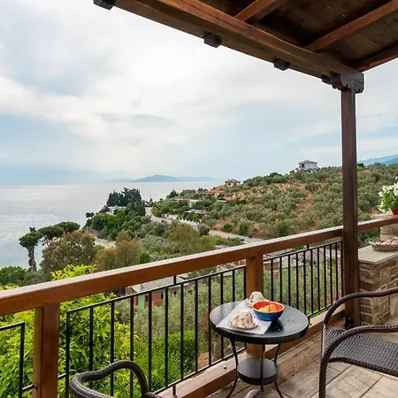 別荘 Seaside House With View Over Pagasitikos *