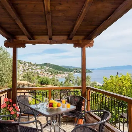 Seaside House With View Over Pagasitikos Prázdninový dům Áfissos